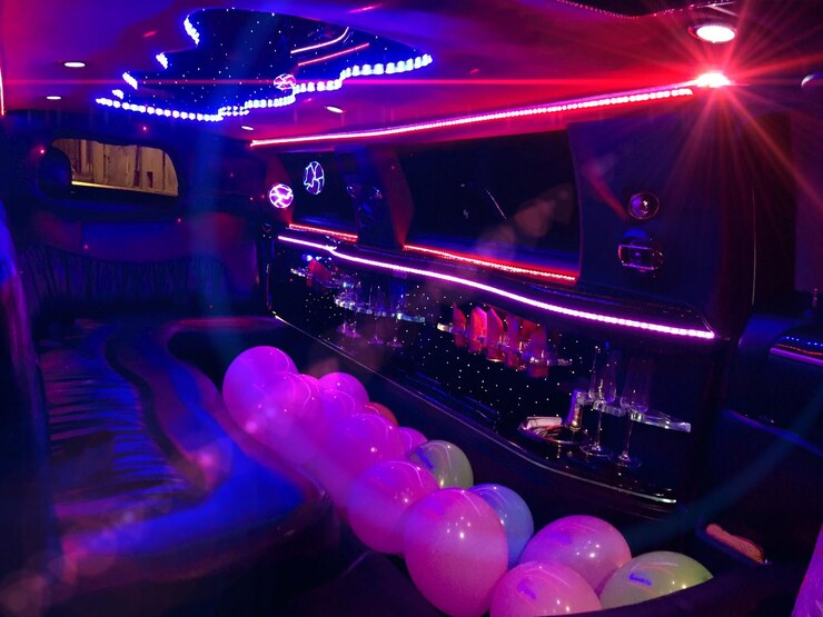 party bus celebration